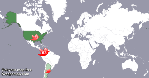 raslead's tweet photo. Mis seguidores viven en Colombia(61%),Estados Unidos(32%),Argentina(2%) y más https://t.co/rxms1O5xyu https://t.co/CGJVaBF8YS
