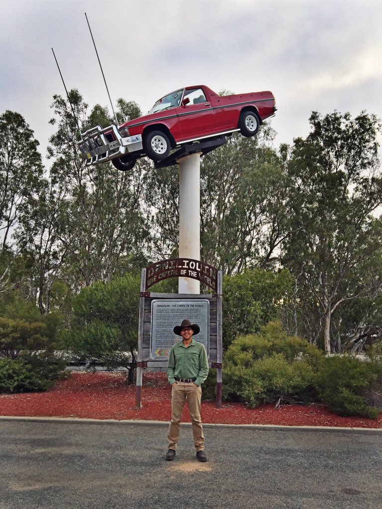 TSCommissioner's tweet photo. In #Deniliquin Ute capital of the world today #utemuster https://t.co/6ZxDKXF96n