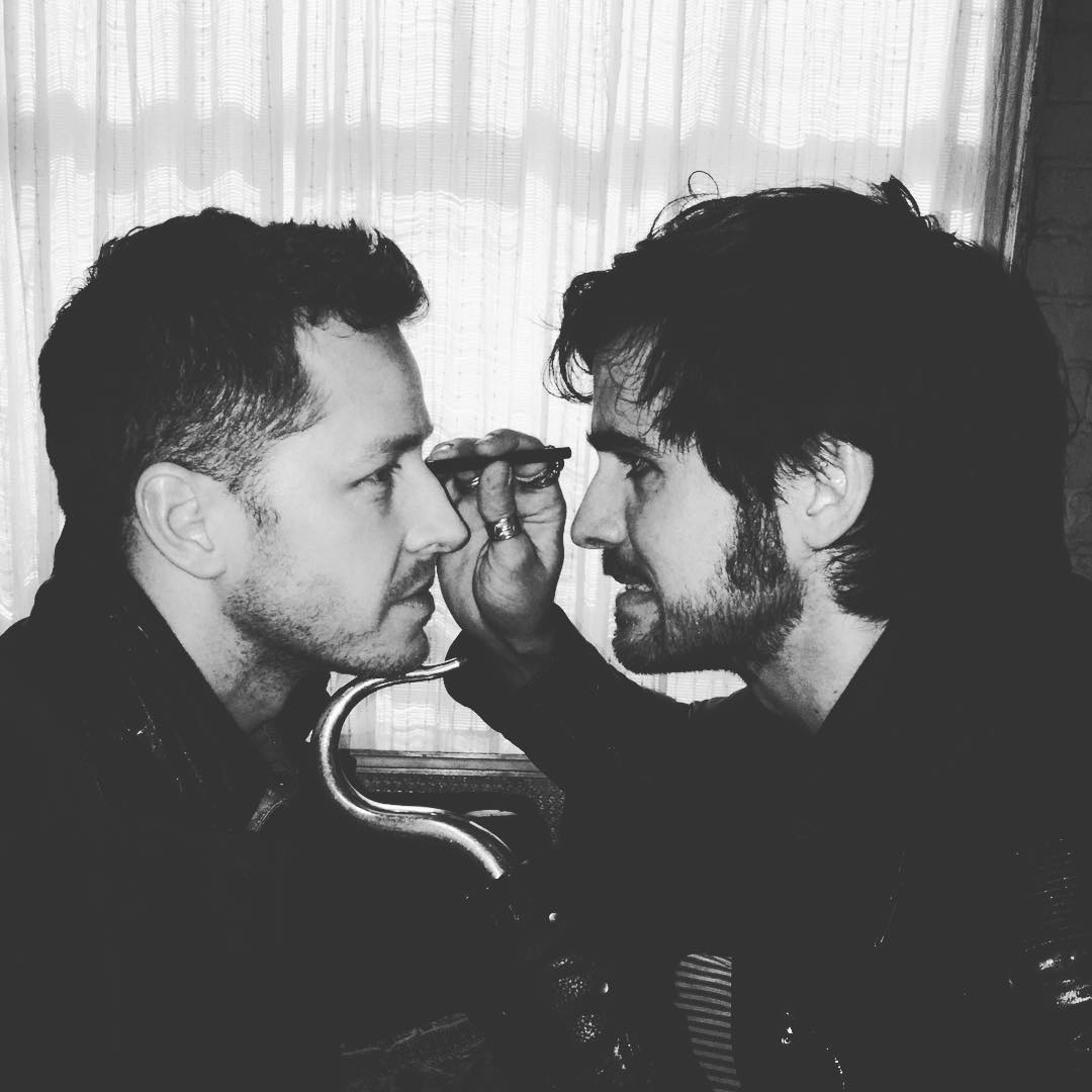 Guyliner tutorial?! 📷: <a href="/jenmorrisonlive/">Jennifer Morrison</a>