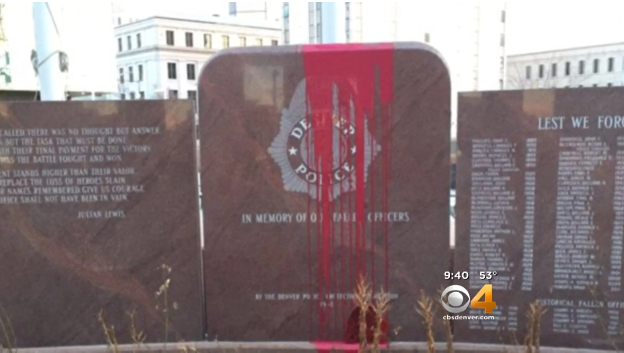 PoliceMag's tweet photo. Denver Fallen Officer Memorial Vadalized Over Holiday Weekend: Denver's memorial to… https://t.co/GizHnk8aDS #Police https://t.co/Itmt9aqKeo