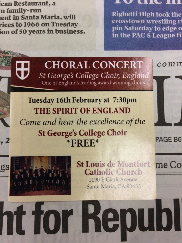 Something cultural to do in Orcutt - free and local tonight🎼🎶