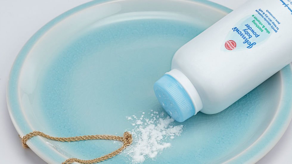 Tangled necklace? Sprinkle baby powder on the knot and loosen with a pin. Surprisingly easy!