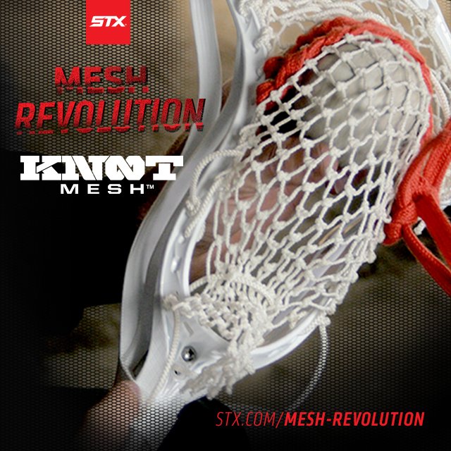 STXmlax's tweet photo. Why is the industry buzzing about #knotmesh? Check it out at https://t.co/uaEv7GisRr #itsNotMesh #ItsKnotMesh #lax https://t.co/s21KE8ckg2