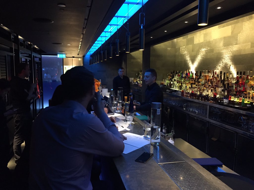 #cocktailcompetition #hakkasanmayfair Emiliano on action