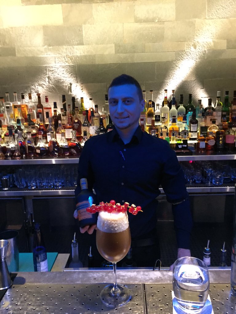 Hakkasan Mayfair competition heat was incredible, the Head bartender Emiliano and his incredible serve