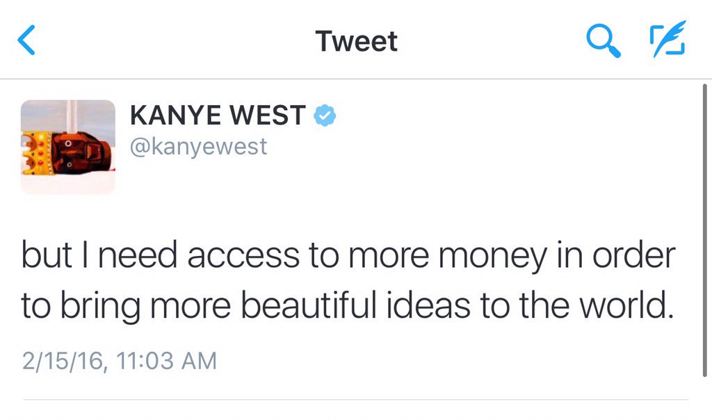 Mom: I already gave you money

Me: