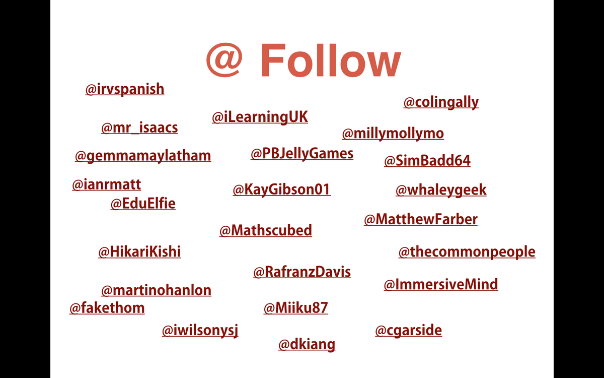 iLearningUK's tweet photo. My slide of #MinecraftEducators for presentation tomorrow. There is certainly some talent here! https://t.co/oh9zly5A1E
