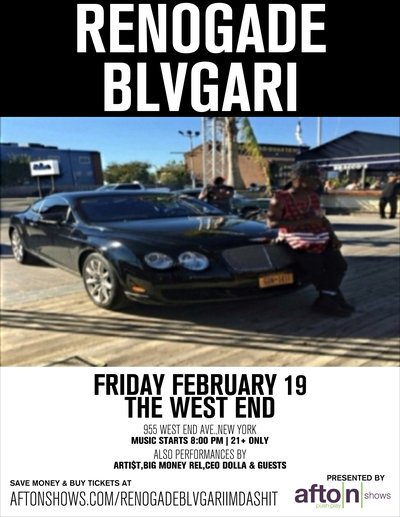 tatacums1st's tweet photo. #RT @MeekMill #TeamBlvgari 🗽🎶
@rblvgari #Live
#WESTENDLOUNGE #NY
https://t.co/mrxCaVqlEt …
FEB.19,2016 #Nochill. https://t.co/CrZEwJKsXg