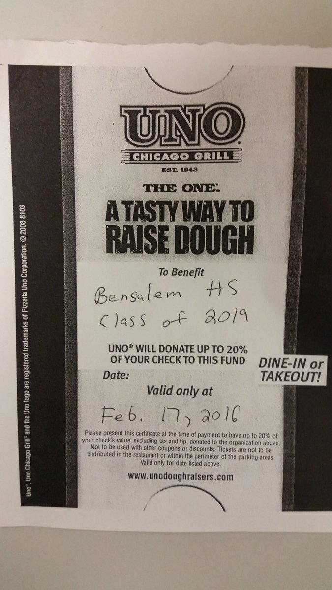 bhsclass2019's tweet photo. Class of 2019 UNO's Fundraiser!! Tomorrow, Wed., Feb 17. Bring voucher with you. https://t.co/g7DzQqbWYD