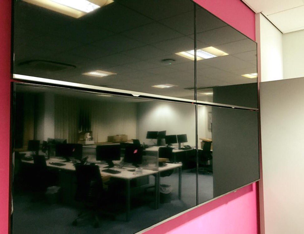 DBDigitalSW's tweet image. Part of a recent office installation we&apos;ve recently done, 4x 48&quot; @samsung screens for the staff to see live stats