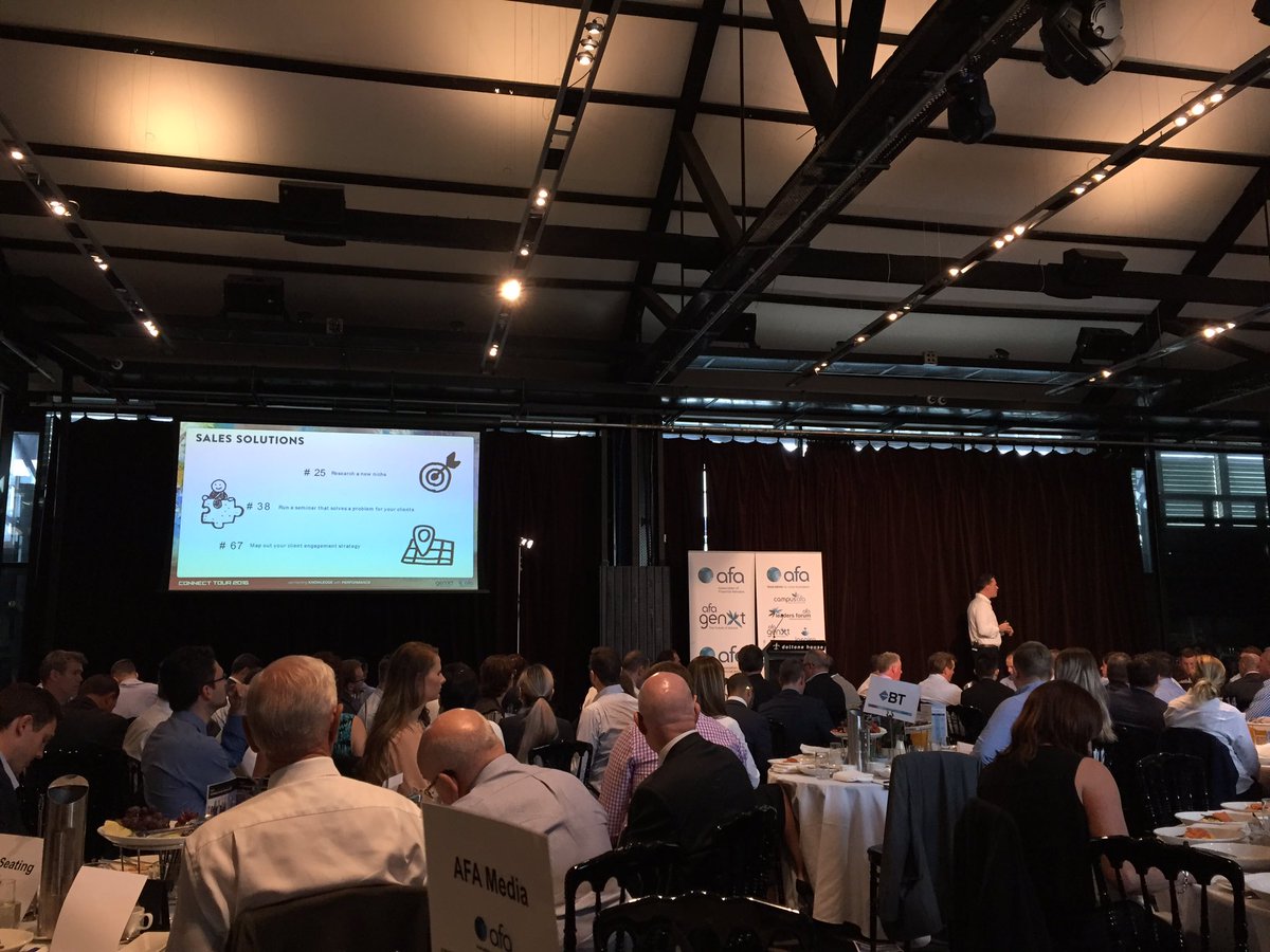 Ensombl's tweet image. Sales solution tips @stew_bell think outside the square @Clayton_Daniel1 @AdrianPatty_ @JennyPearse1 #AFAau #Genxt