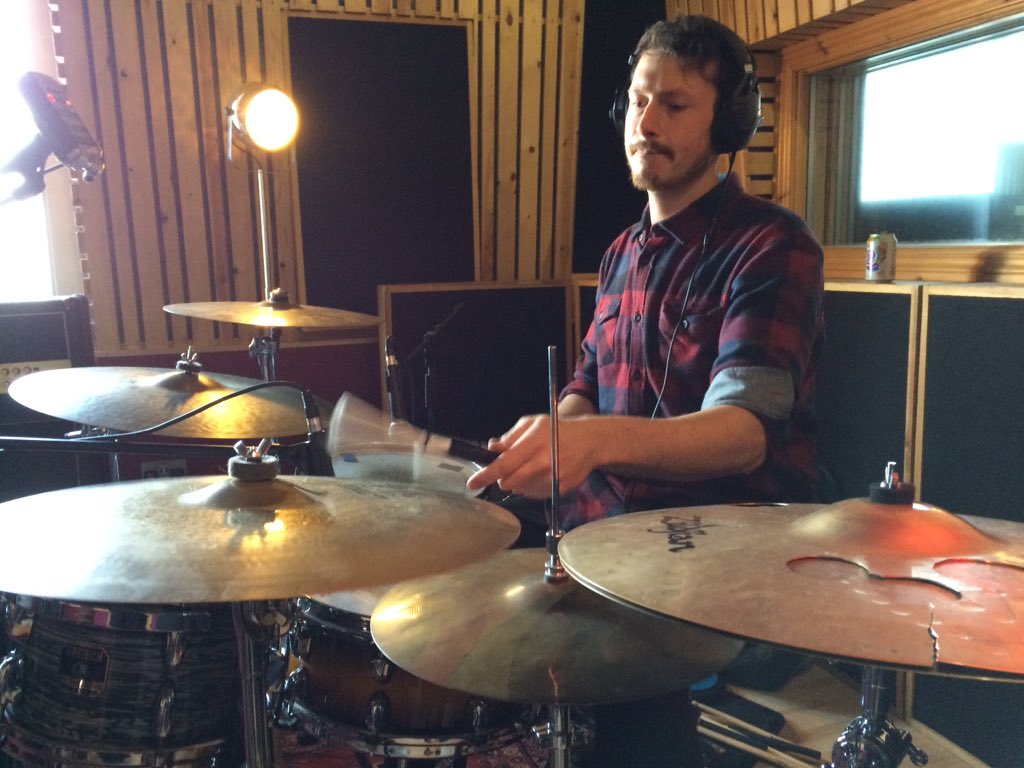 infinaneek's tweet photo. Recording drums for my forthcoming  @WeAreNovation sample pack. @rnr_studios with Freddie Hills https://t.co/D64AiHbmRu