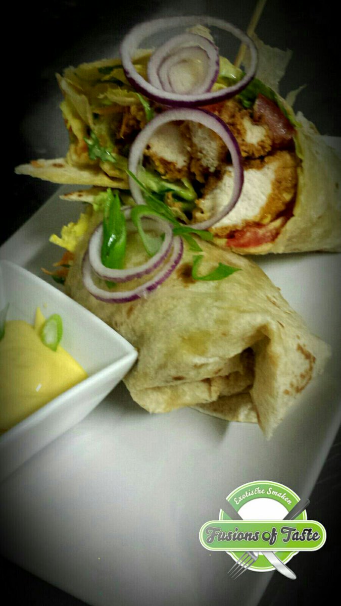 FusionsOfTaste's tweet photo. #mangochickenwrap #delicious #healthy #snack #fusionsoftaste #bistro #catering #takeaway #berchem https://t.co/wjoTxTnfCi
