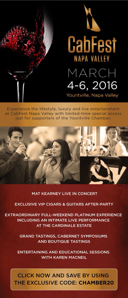 Save BIG on <a href="/CabFestNV/">CabFestNapaValley</a> at the <a href="/Lincoln_Theater/">Lincoln Theater Napa</a> #Wine #Yountville #NapaValley #TasteLifeHere conta.cc/1R6EFPp