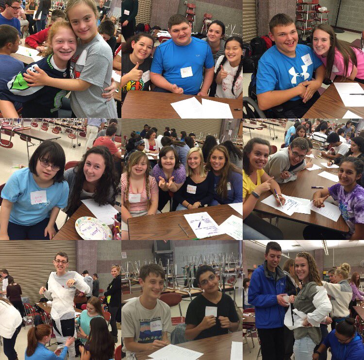 Guilderland HS is having a lot of fun this year! They have participated in speed friending &amp; caroling. #518BBFW