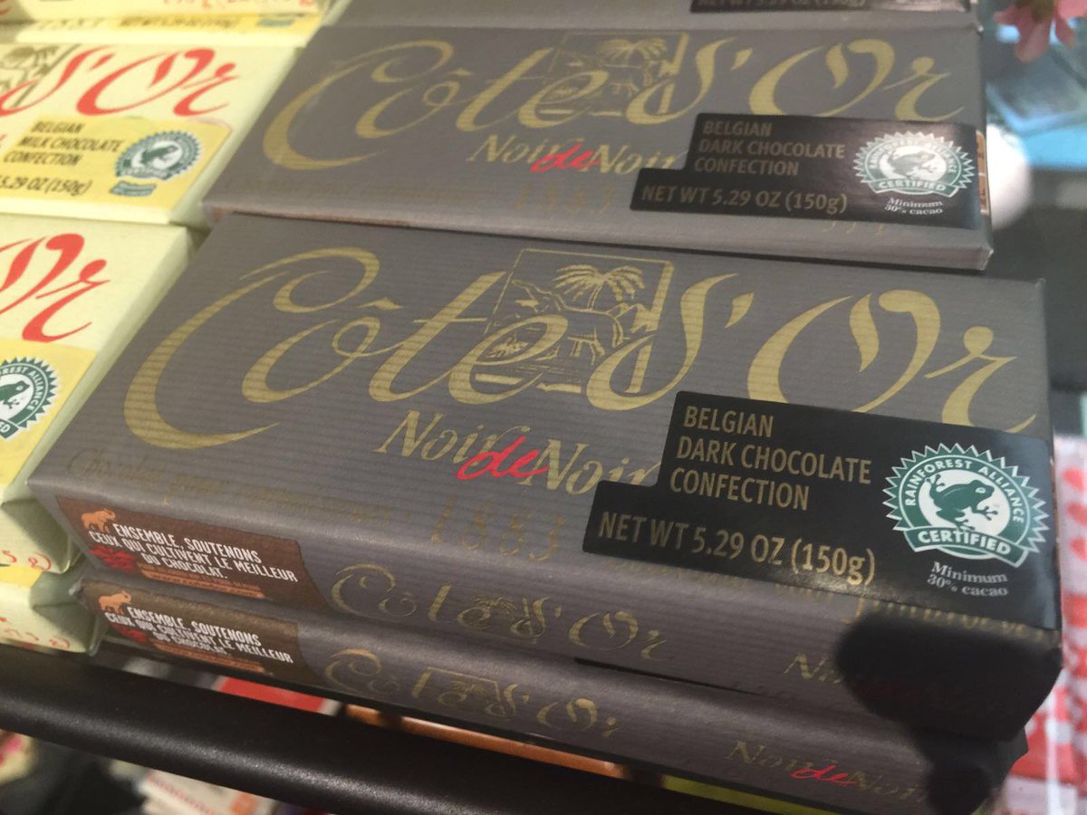 TheSweetLifeNY's tweet photo. Cote D’or Chocolates since 1883 in Belgium.  One of the best in the world. https://t.co/PsNSu6yrUc
