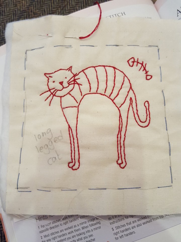 sicklizardeae's tweet photo. Red work embroidery https://t.co/FBYHc64BE8