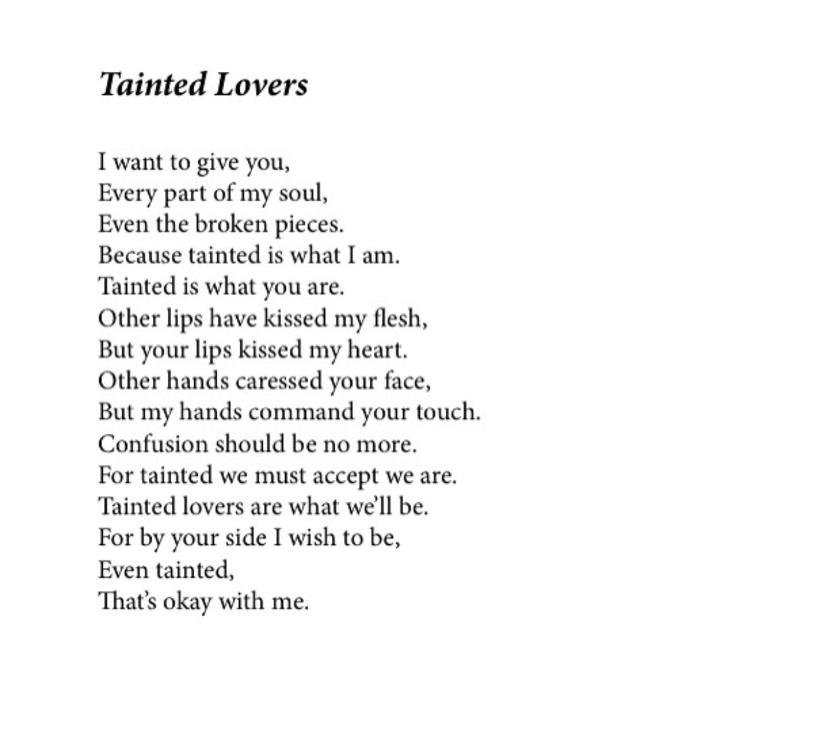 estco98's tweet photo. "Other lips have kissed my flesh, But your lips kissed my heart." #LettertotheMenIhaveLoved @Mirtha_Michelle https://t.co/M5ckBmP6nU