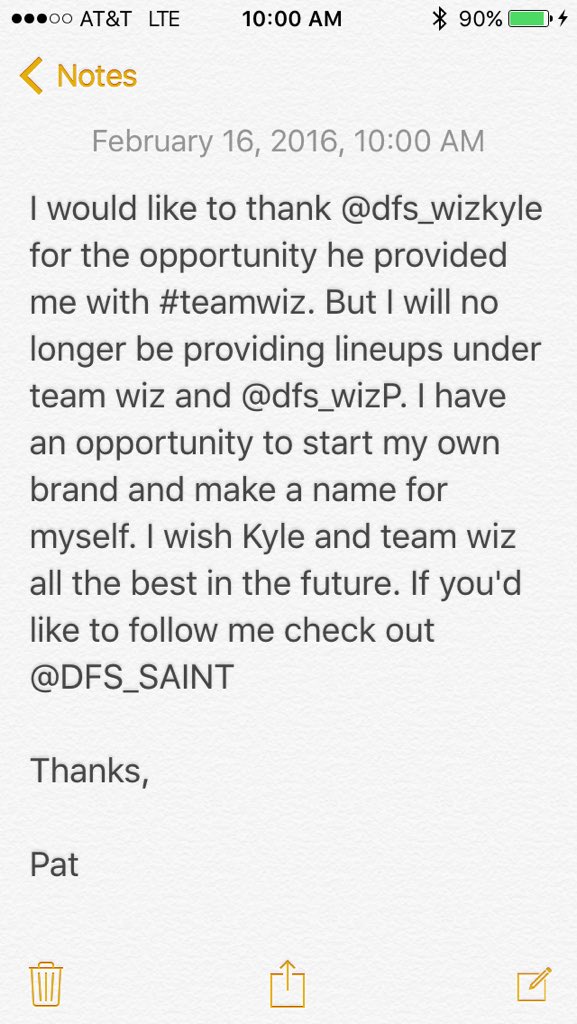 dfs_wizP's tweet image. Huge Announcement!!! 🗣