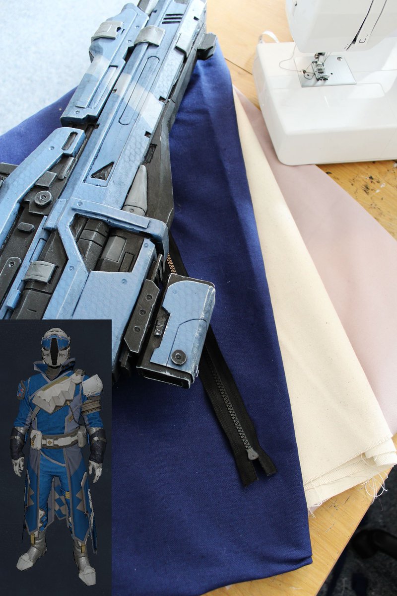 AndrewCookDFT's tweet photo. I Has my Fabric =D Second Destiny Warlock costume here we come #magicandstuff =D https://t.co/nxgqVjJRGj