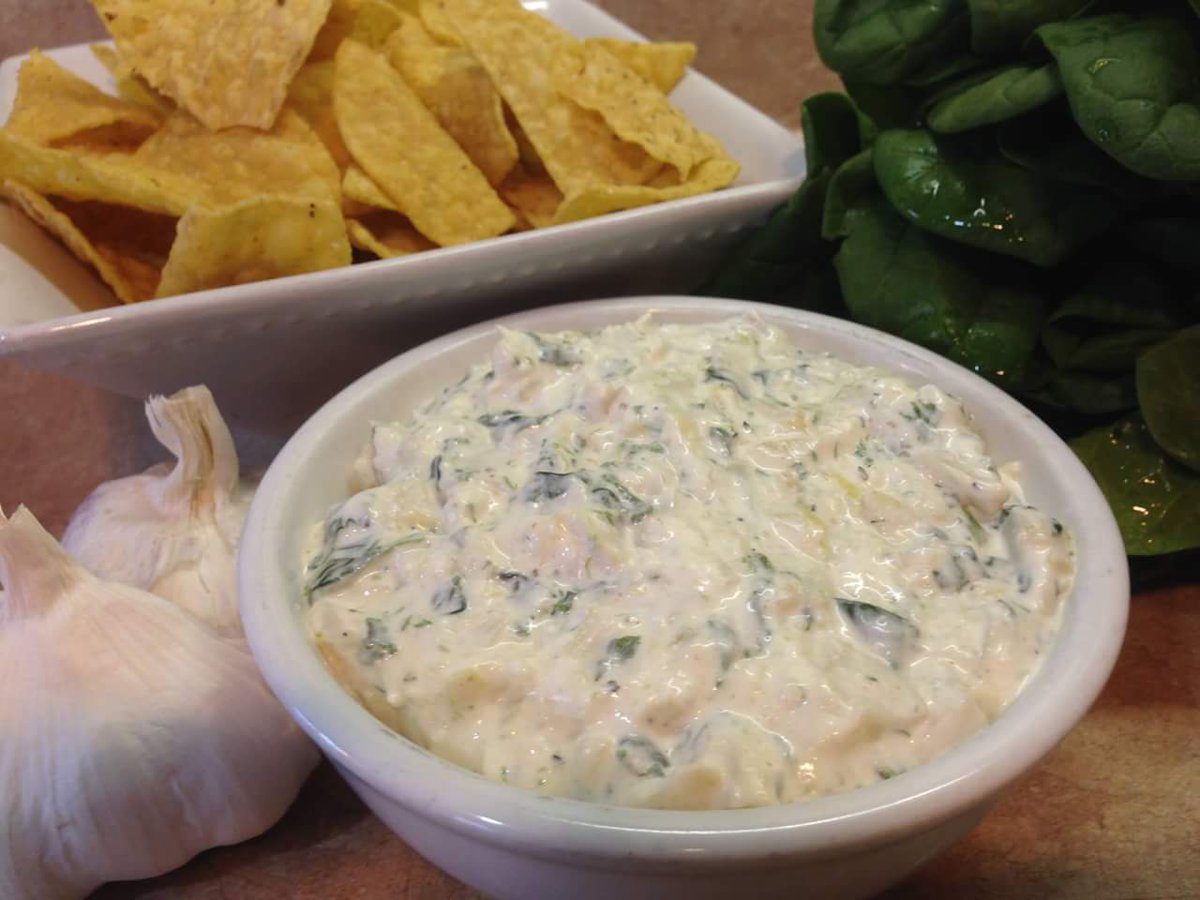 DevoresGoodFood's tweet photo. #organic Spinach Artichoke Dip! #devoresgoodfood #bendoregon #localfood #inbend #bendfood https://t.co/xKANhf6AML