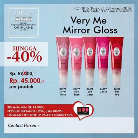 Oriflame nya sista di order yuk