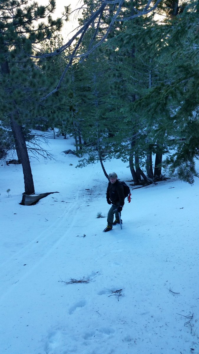 MontroseSAR's tweet photo. Montrose SAR assisted San Dimas SAR on search for poss. missing hiker East of Islip Saddle. Sad ending today. https://t.co/h31vnsJ6uQ