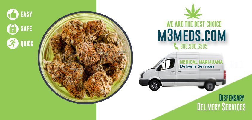 M3Meds's tweet photo. #M3M Dispensary Delivery Service. Choose From Your Favorite #Dispensary! #MedicalMarijuana https://t.co/wJjVFXwlKh https://t.co/CNEe88bNOJ