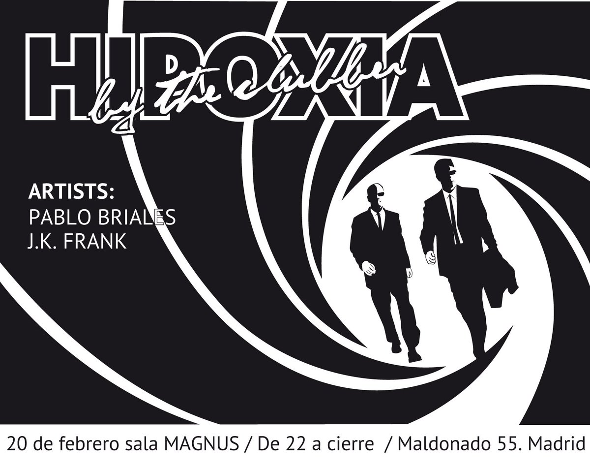 DjPebles's tweet photo. Queridas amigas y amigos os espero este sábado 20 de Febrero en la fusión de las sesiones HIPOXIA y THE CLUBER.l https://t.co/BlxogZ4kkZ