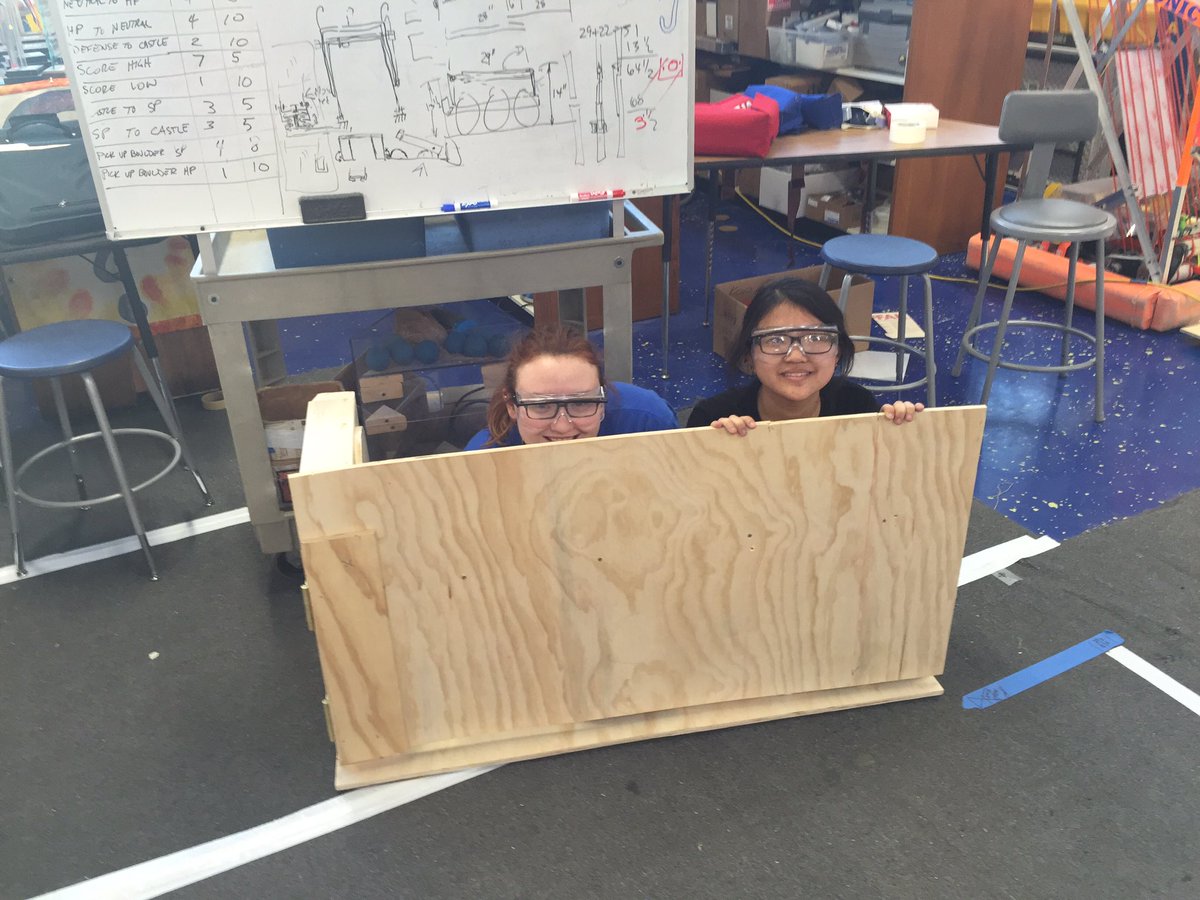 frc716's tweet photo. That's a yellow card for standing on the Sally port https://t.co/hWwJU8aPdW