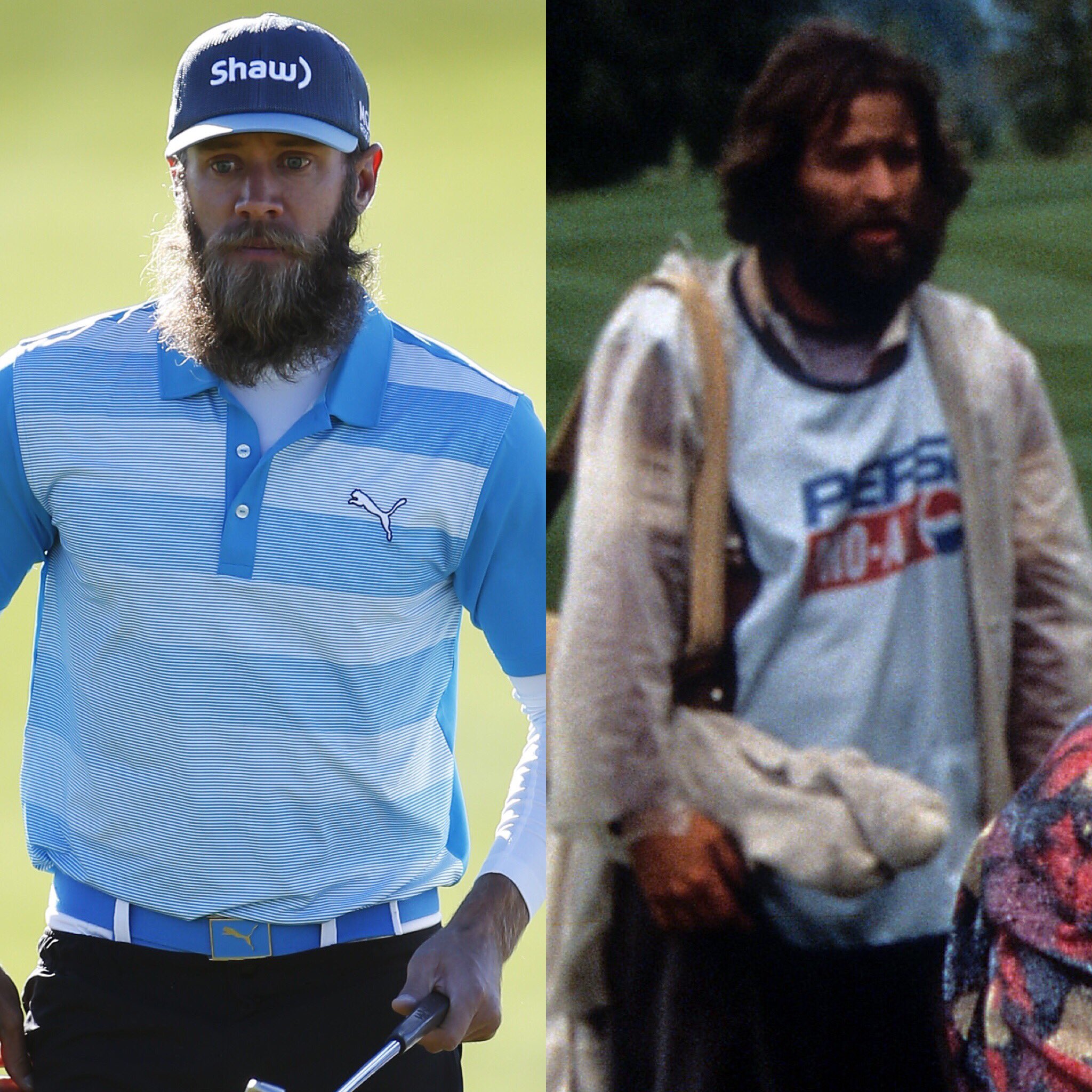 PGA TOUR on Twitter: "If there's a sequel to Happy Gilmore, @GrahamDeLaet should be the caddie ...