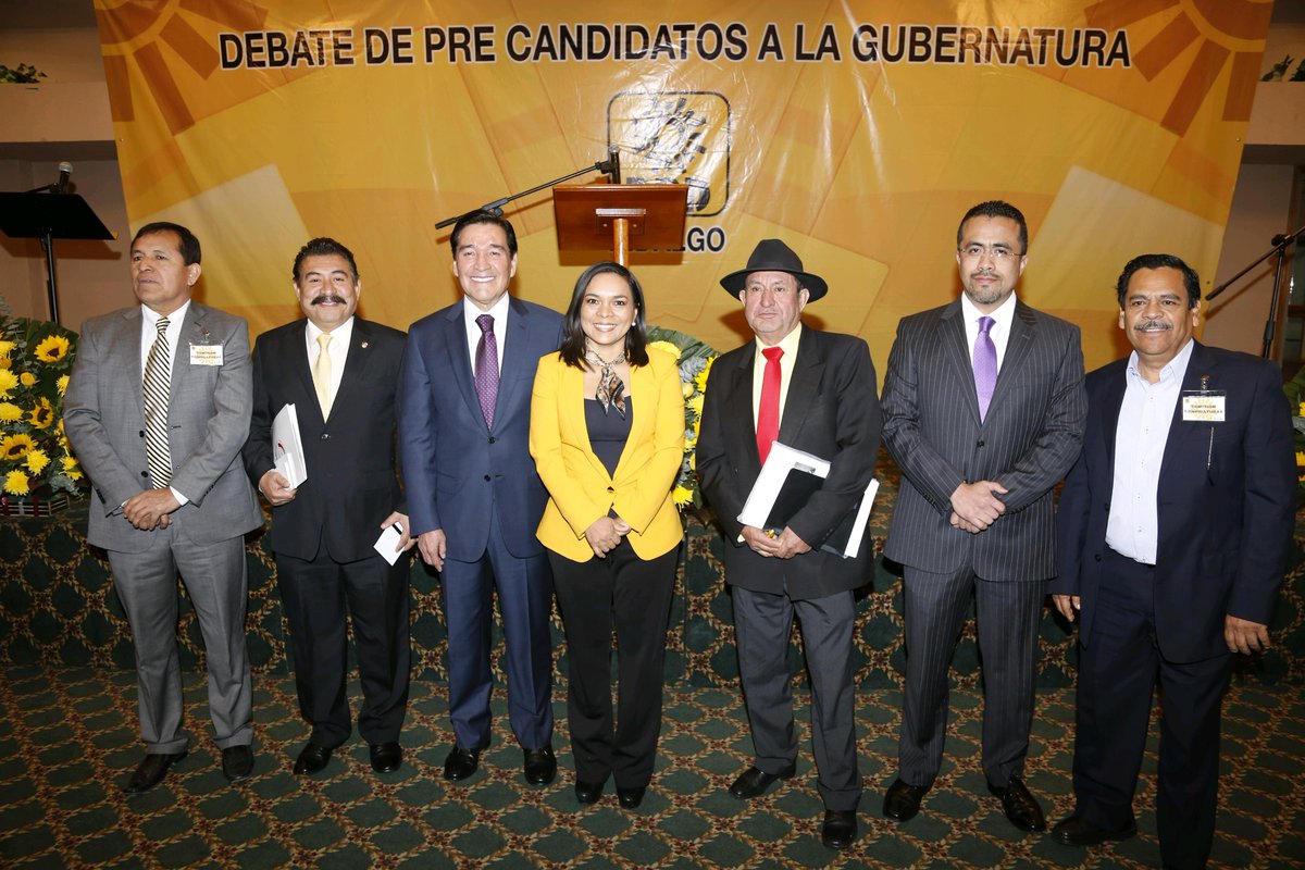 PRDMexico's tweet photo. Debate del PRD rumbo a gubernatura de Hidalgo es inédito: @Beatriz_Mojica 
https://t.co/nkJEPIYQJY https://t.co/bme5vmO5Yn