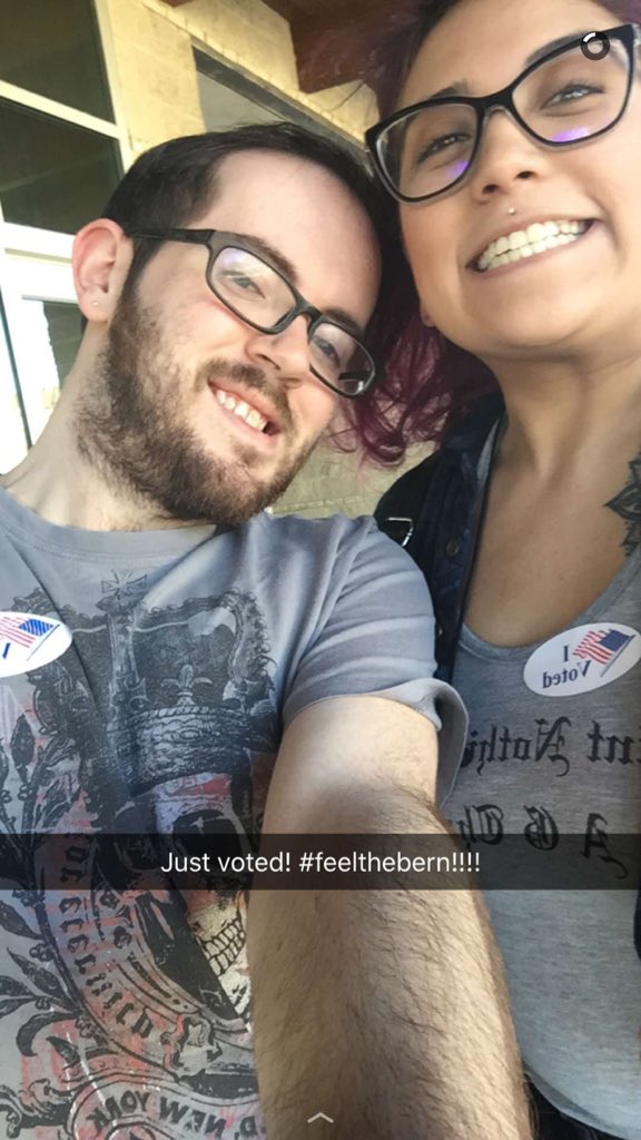 Blake_Blount's tweet image. #feelthebern #earlyvoting #demprimaries