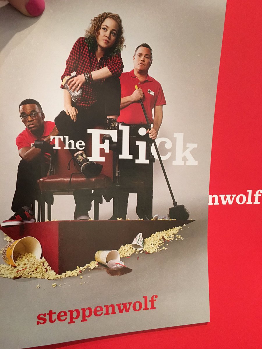 buzzonstage's tweet photo. Checking out THE FLICK @SteppenwolfThtr ! #chicagotheatre #chitheatre #buzzchi #chicago #theflick #movies #film https://t.co/OuXtRvYwXD