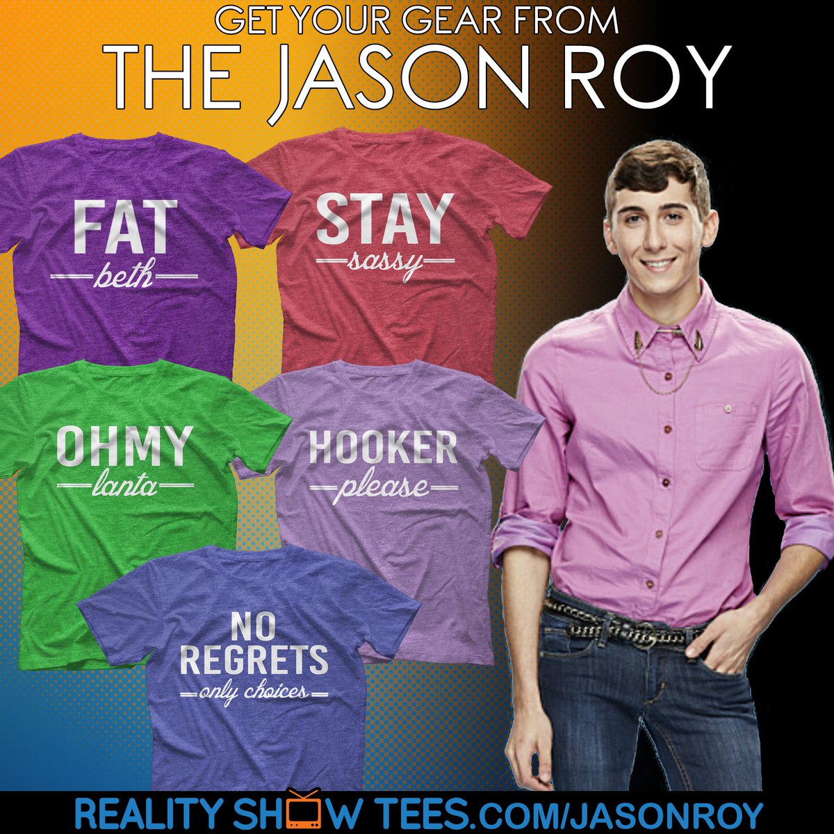 RealityShowTees's tweet photo. Oh My Lanta @TheJayRoy tees at https://t.co/xlN8zKaA98 #fatbeth #ohmylanta #hooker #staysassy #noregrets #bigbrother https://t.co/l8o8tLVU2q
