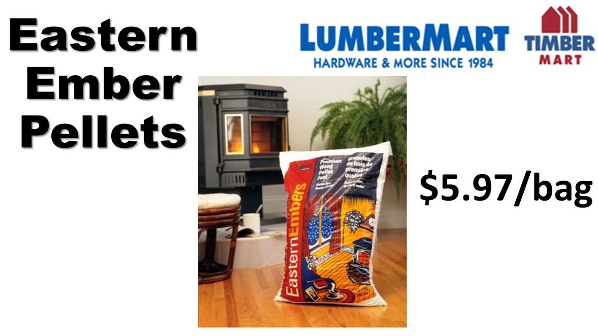 LumberMart's tweet photo. Keep #warm and #cozy with Eastern Ember #Wood #Pellets! $5.97/bag. We also deliver! #easternember #pelletstove https://t.co/q32upKf941