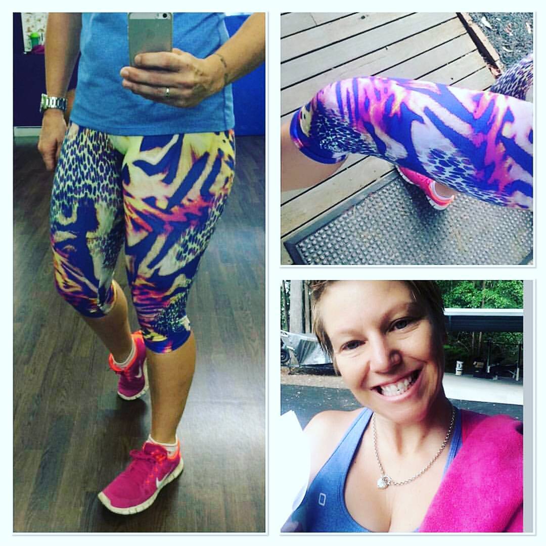 RunFasterGear's tweet photo. The lovely @katieluchiz in her new 'Wanderer' capri's! 👌 Update your workout look today at https://t.co/X7vkMZ6ajT https://t.co/7qxOdjKz3E
