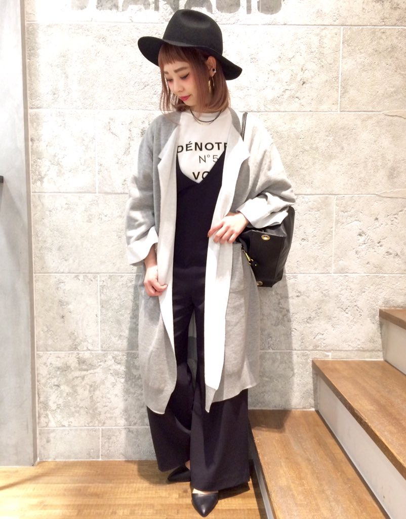 Jeanasis松山大街道店 Wフェイスロングカーディガン 6 500 Tax コートのような上品さとカーディガンのような着易さがオススメのコーディガン 配色のデザインがシンプルになりがちな春コーデにアクセントをつけてくれます Jeanasis T Co