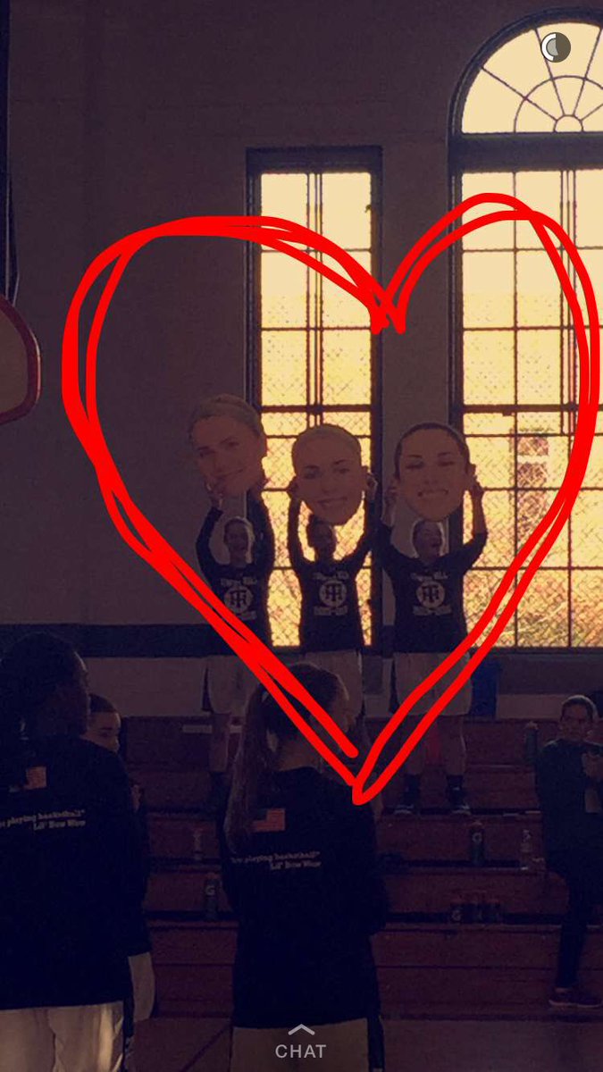 to_the_bob's tweet photo. WE LOVE OUR SENIORS !!! 💚🏀  #fatheads #seniornight https://t.co/uZpWCcwT5Q