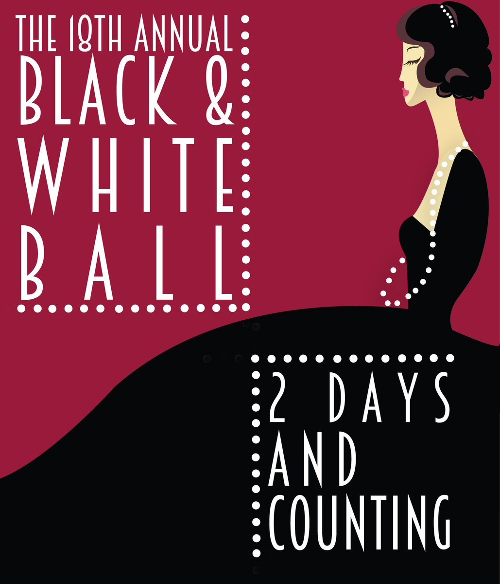 tda_academy's tweet photo. Just 2 days until our 18th Annual Black and White Ball! https://t.co/Th8sCsoHdS