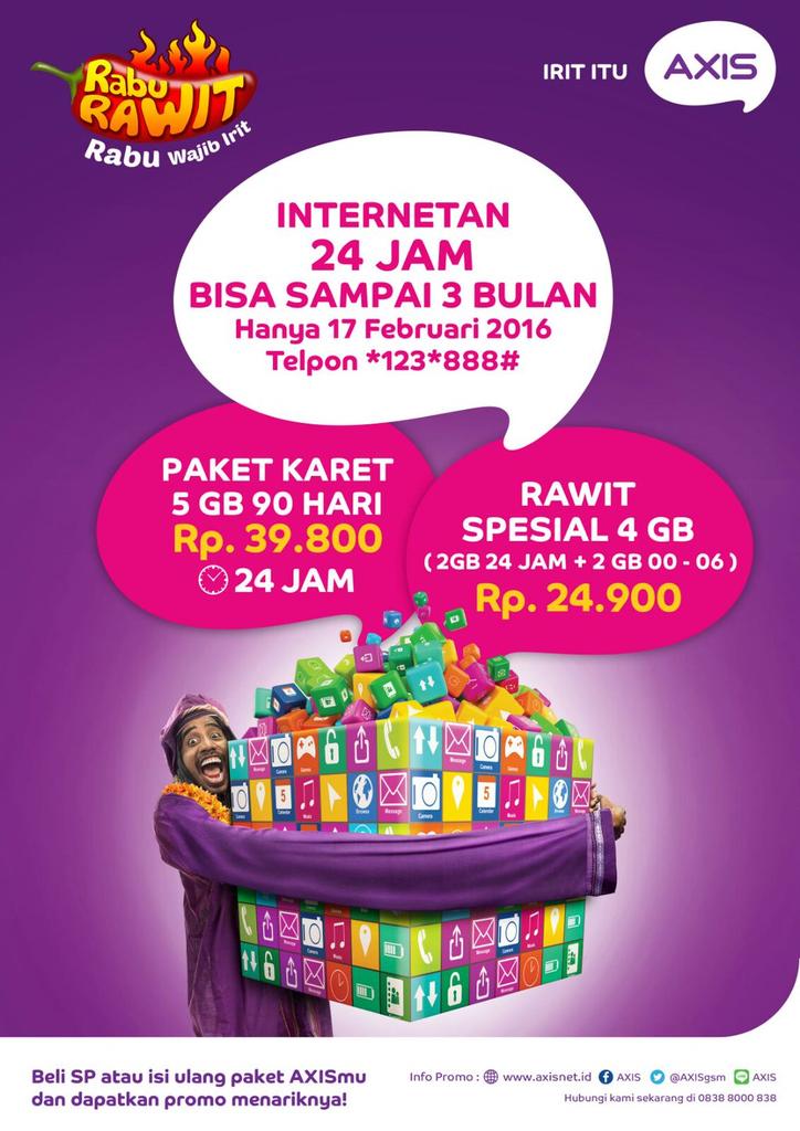 kotaindramayu's tweet photo. Promo Axis untuk hari ini. Quota melimpah, masa aktif nya panjang. Aktifin yuk di *123*888# #iritituaxis @XLSoMeCRB https://t.co/xGJN40ZHKu