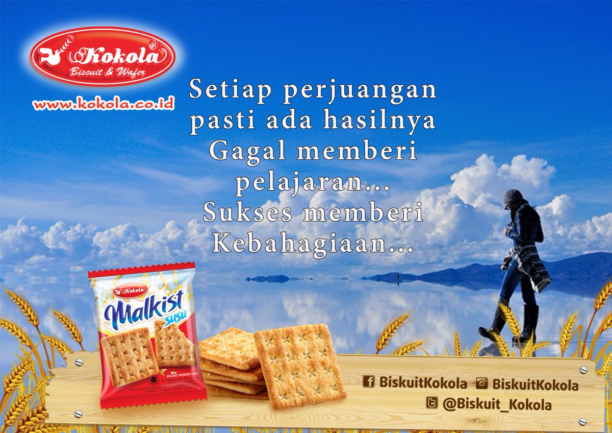 biskuit_kokola's tweet photo. #MamahBijak
Jgn prnh menyerah sobat kokolaverz.
Selalu semangat dan optimis ya
Krna tidak akan pernah ada yg sia2 https://t.co/ERUIZ7pMlt