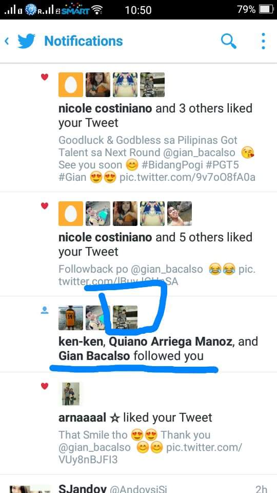 jaysonbet's tweet photo. Thank you sa Followback Kuya @gian_bacalso  😍😍 Godbless #BidangPogiGrandChampion #PGT5 #GianBacalso https://t.co/N1U620Yw59