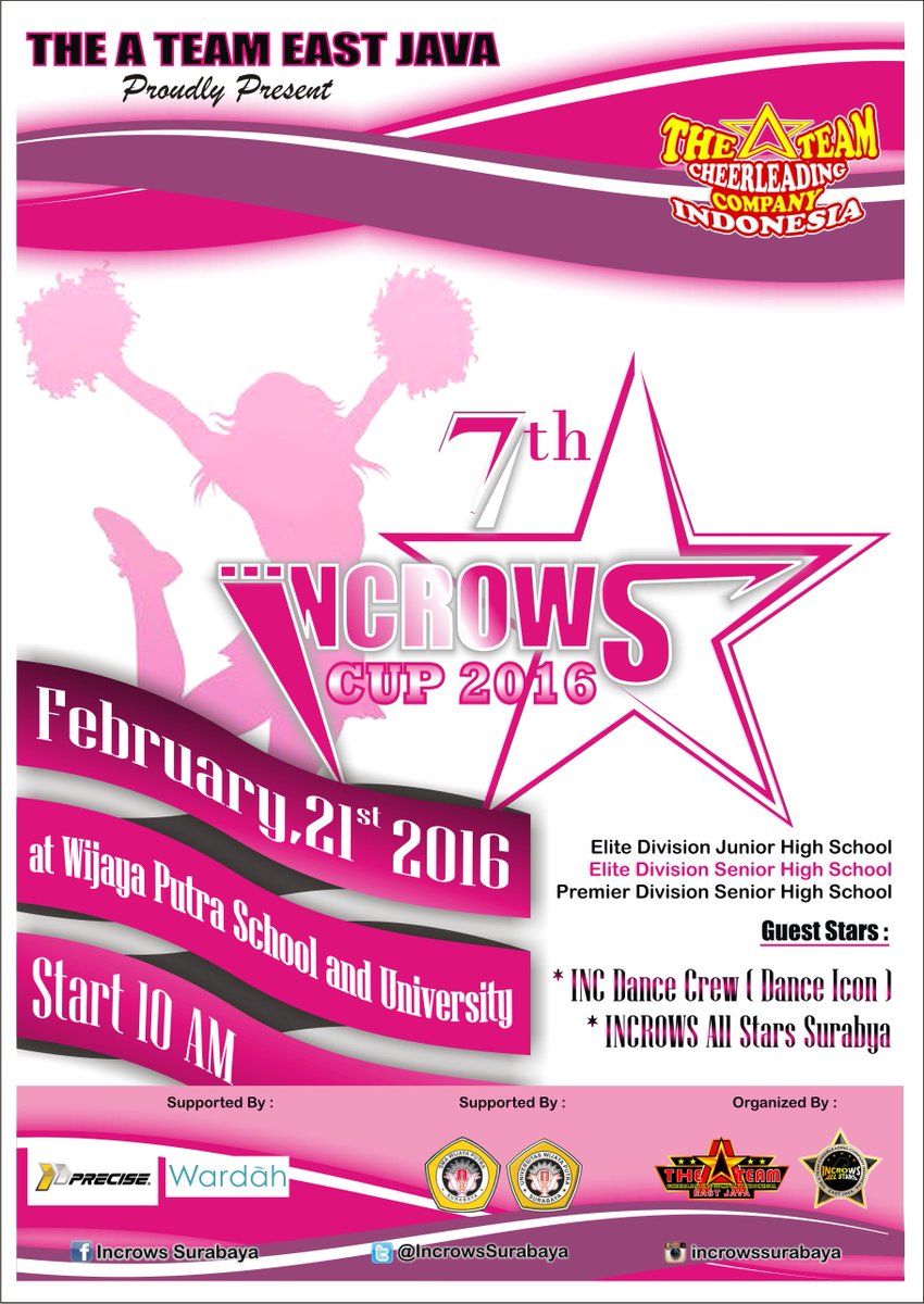 Get Ready!! #TheATeam #Cheers #Cheerleading #EastJava #JATIM #PRECISE