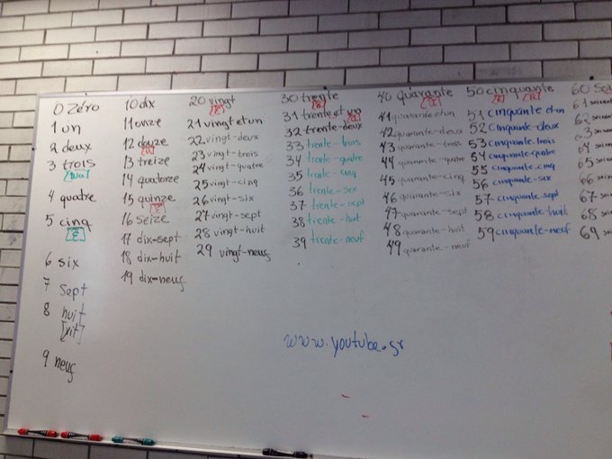 Clase de franc&eacute;s!! 👏👌 https://t.co/wpB5la0IeB<a href="/tag/weddingtime"class="tags"><span>#weddingtime</span></a>