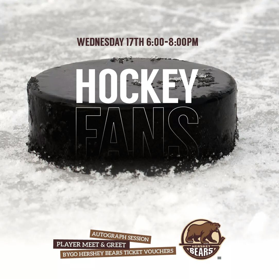 garyhuetherjr's tweet photo. @Aroogas to support local charity, @Running4Rachel this Wednesday w @TheHersheyBears  https://t.co/Gk4aBDKzzo https://t.co/u8JtML3H03