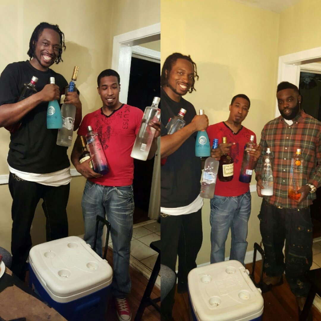 OffDaBlockMNGMT's tweet image. We out here turn up all the way for my bro BDay. @bigshowcity @chapplegangcustom. Bottles and BBQ!