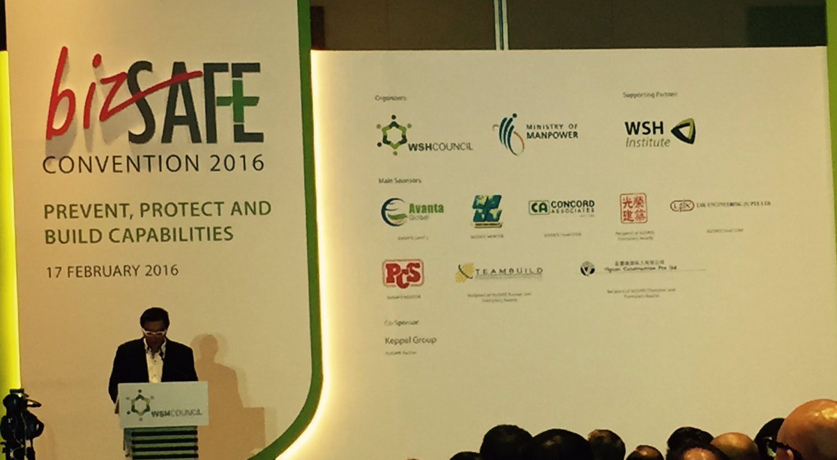 NepSubsea's tweet photo. It's great to be participating at the #BizSafe 2016 Convention in #Singapore https://t.co/UB16ev9T2r