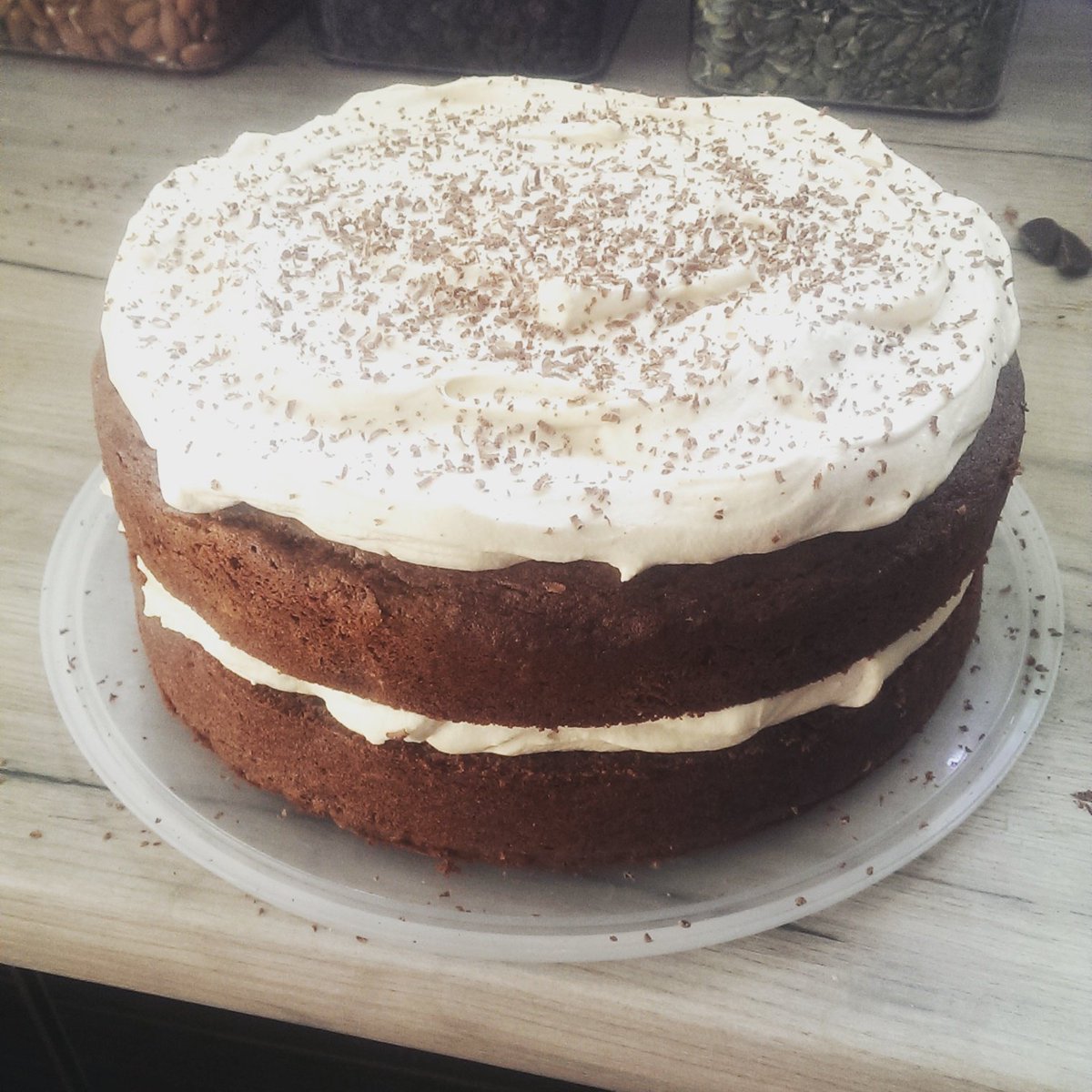 thecaketime's tweet photo. Chococcino #cake https://t.co/4G0t1I6CK2