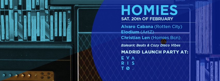 ElectronicaRoll's tweet photo. La fiesta #Homies llega a Madrid este sábado https://t.co/y6wfpzBX0q https://t.co/OwHOh8yR07